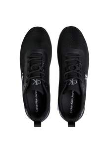 Calvin Klein Eva Runner Mix Mesh Men's Sneakers Black YM0YM01285 - Multicolor - View 4