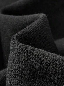 Cozy Pixies Áo nỉ tay raglan có khóa kéo nửa cho bé trai và quần nỉ - màu đen - Xem 6