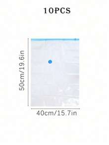 10个/包真空密封袋，旅行配件，真空储物袋，旅行必需品，真空压缩袋，邮轮必需品，收纳和存储，卧室