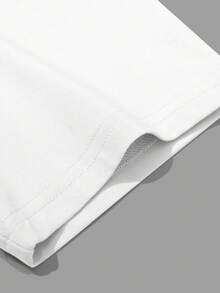 Manfinity LEGND Maglietta casual da uomo a girocollo con stampa all-over a maniche corte