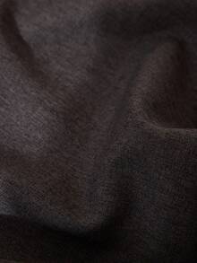 CLARA VERO Women's Solid Seam Detailed Tabby Weave Quality Elegant Suit Pants - Grey - View 7