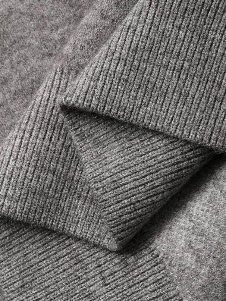 Women's Casual Colorblock Bow Cardigan, Autumn