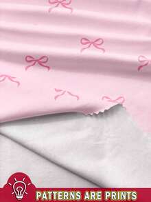 SHEIN EZwear 可爱粉色蝴蝶结装饰吊带背心，女士休闲性感吊带背心 - 白色 - 查看 3