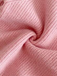 Genkimix Kids New Fashionable Versatile Cute Bow Decor Girls Pullover Sweater And Flare Pants 2 Pieces Set Girls Sweater Sets Girls Pink Knit Set Girls Ribbed Set Girl Knit Set Girls Pink Two Piece Set Toddler Girls Sweater Young Girls Fall Outfits Young Girls Winter Clothes Kids Fall Clothes Girls Knit Set Bow Knit Pink Sweater