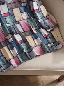 EMERY ROSE 大码拼色圆领休闲长袖 T 恤 - 彩色 - 查看 6