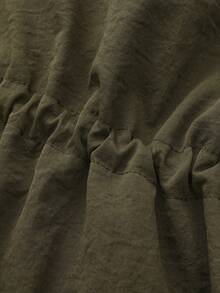 EMERY ROSE Plus Size Women's Reversible Hooded Trench Coat, Autumn/Winter Fall Cloth For Women