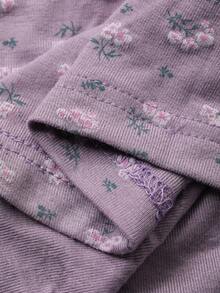 DAZY Tween Girls' Casual Home Clothes Pajamas, Autumn - Purple - View 4