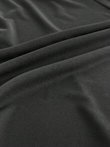 Whyspr Đầm maxi đuôi cá cổ chữ V nhún bèo cỡ lớn + Áo khoác ren tay chuông, trang phục dự tiệc thường ngày phong cách Punk Goth cổ điển thanh lịch, bộ đồ hai mảnh khoét sâu gợi cảm, thu/đông - màu đen - Xem 9