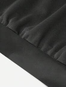 SHEIN Bluza z długim rękawem w kolorze szarym dla nastolatek w minimalistycznym, amerykańskim stylu uniwersyteckim, z pięcioramienną gwiazdą i wzorem litery Los Angeles, odpowiednia na jesień/zimę - Wielokolorowe - Zobacz 5