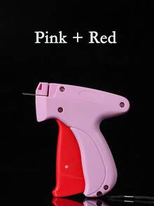 1 pièce Pistolet à points fin Stitchy, réparateur rapide de vêtements, pistolet de micro-étiquetage pour vêtements avec 6 fines aiguilles et 1000 pièces de fixation, mini outil de ourlet adhésif rapide