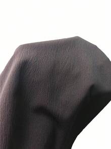 SHEIN Clasi 女式純色高腰褲,附斜口袋 - 黑色 - 查看 6