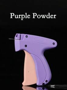 1 pièce Pistolet à points fin Stitchy, réparateur rapide de vêtements, pistolet de micro-étiquetage pour vêtements avec 6 fines aiguilles et 1000 pièces de fixation, mini outil de ourlet adhésif rapide