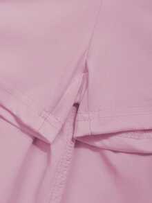 SHEIN Sparklyn 女童百褶高腰裙，内置安全短裤，二合一裙裤，四季百搭，可搭配衬衫、T恤、Polo衫、连帽衫、夹克