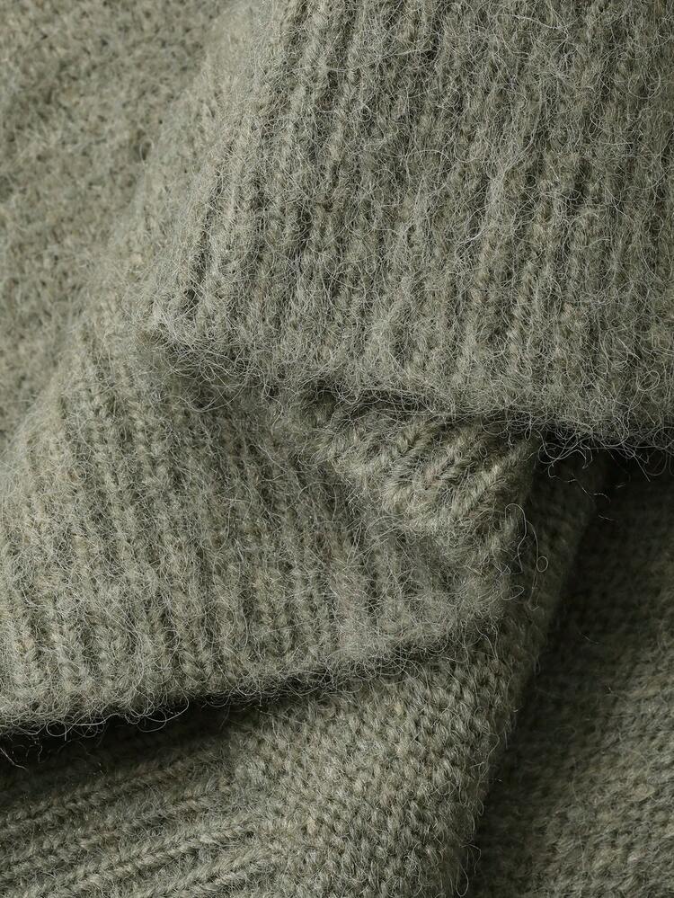 Women's Casual Solid Color Design Sweater, Autumn/Winter New Arrival