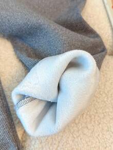 Franclia 女士紧身裤，女士保暖内衬紧身裤 - 深灰色 - 查看 4