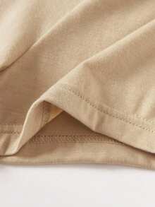 SHEIN 3pcs/Set Young Boy Casual Simple  Face & Letter Print Basic Short Sleeve T-Shirt And Shorts Outfit - Multicolor - View 5