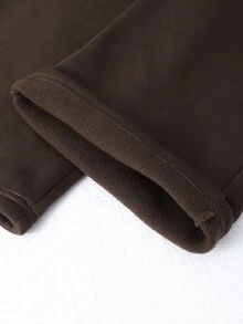 SHEIN Bộ 3 áo nỉ cổ tròn tay dài quá khổ cho bé gái, quần thể thao rộng rãi, bộ đồ mùa thu/đông - Nhiều màu - Xem 9