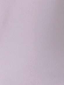 Zielony Scoop Neck Asymmetrical Neck Asymmetrical Hem Knit T-Shirt, Cinched Waist Fall Cloth For Women - Mauve Purple - View 7