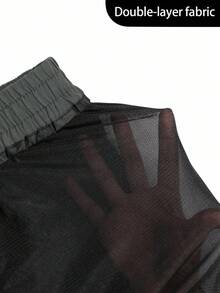 Manfinity Homme Herren einfarbige Lässig Shorts, geeignet für Sommer Herren Shorts, Lässig Herren Bekleidung, Herren Shorts, Herren Lässig Shorts, Lässig Shorts für Herren - Dunkelgrau - Übersicht 6