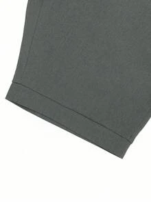 Manfinity Homme Herren einfarbige Lässig Shorts, geeignet für Sommer Herren Shorts, Lässig Herren Bekleidung, Herren Shorts, Herren Lässig Shorts, Lässig Shorts für Herren - Dunkelgrau - Übersicht 8