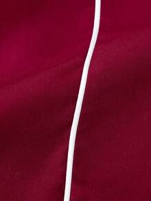 Sparklyn 2 件套青少年女孩字母图案运动衫上衣和大口袋直筒工装裤，休闲街头风格服装，秋季 - 灰色 - 查看 6