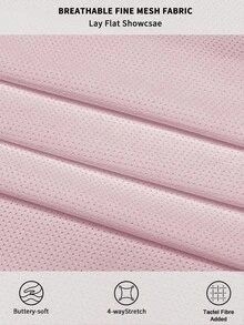 Sovereign Charm Regata Esportiva com Costas em Cruzado para Treino, Camiseta Feminina para Academia - Rosa chiclete - Visão 7