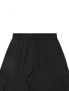 Manfinity Roghcode Men Pants,Back To School, For Fall - Black - View 5