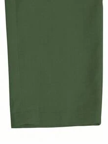 Manfinity Mode Men's Simple Solid Color Casual Business Commute Versatile Suit Pants