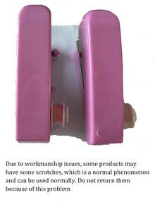 1 台迷你手动缝纫机、一体机、快速缝纫机、便携式缝纫机、便携式金属缝纫机、多功能家用缝纫机，是一款易于携带和操作的小型缝纫工具 - 粉色 - 查看 8