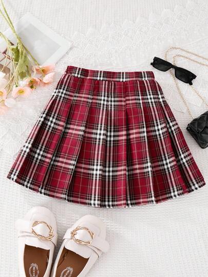 Sparklyn Tween Girl Plain Color Ruched Short Casual Skirt,Holiday,Summer,Travel Fall Winter