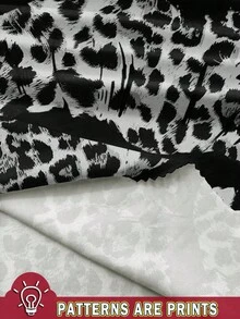 Slaydiva 2 件大码休闲豹纹唇形设计短袖 T 恤和短裤套装，夏季