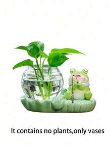 1 قطعة إناء زجاجي للزراعة المائية - وعاء زهور شفاف أنيق لديكور المنزل - إكسسوار مثالي لطاولة الطعام في غرفة المعيشة والنوم والمناسبات الخاصة ، عيد الأم والزفاف