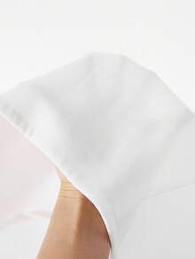 Tween Girl Plain Color Ruched Short Casual Skirt,Holiday,Summer,Travel Fall Winter - White - View 4
