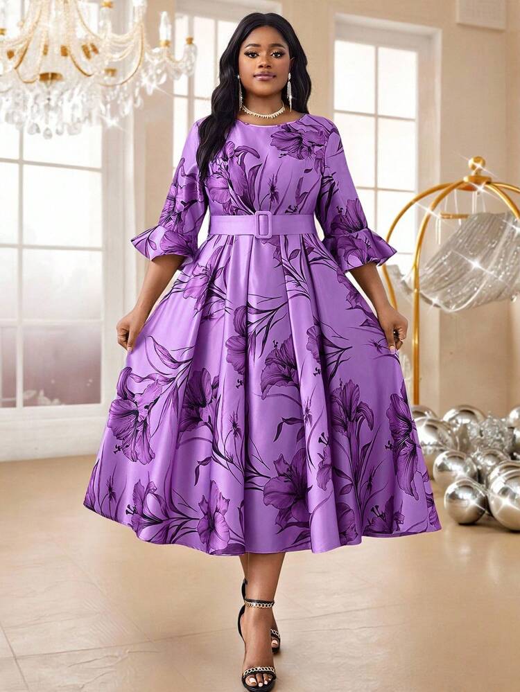 purple floral dress formal Purple floral long dress. A sophisticated look for A ball in lavender. Ombre floral corset dress. Fairytale handmade dress Fantastic costume