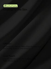 OutZeal 女士户外运动T恤长袖防紫外线凉爽触感交叉褶裥带拇指孔 - 黑色 - 查看 6