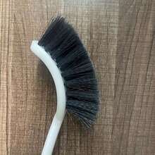 1 件长柄柔性马桶刷，浴室清洁刷，马桶清洁工具，无盲点，清洁用品浴室装饰秋季装饰