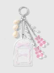 ROMWE Kawaii Móc chìa khóa - Hồng - Xem 8