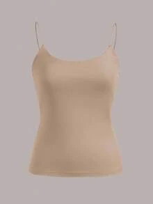 Comfortcana 4pcs/Set Basic Thin Strap Tank Tops For Spring And Summer, Perfect For Summer - Multicolor - View 10