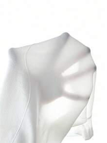 SHEIN Velisys 4 bucăți Sport Studio Tricou sport cu mânecă scurtă, culoare solidă, casual, de vară - Multicolor - Vizualizare 6