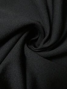 Elaquor Calça Skinny Preta Casual do Dia a Dia para Mulheres Plus Size - Damasco - Visão 8