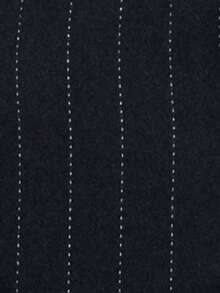 Nöista 夏季时尚通勤条纹翻领吊带背心 - 藏蓝色 - 查看 6