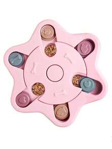 1个狗狗益智玩具慢食喂食器互动增智喂食器防滑慢食碗猫狗食物游戏 - 彩色 - 查看 14