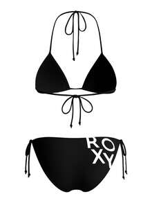 Roxy Beach Classics Women Bikini Set Black - Black - View 5