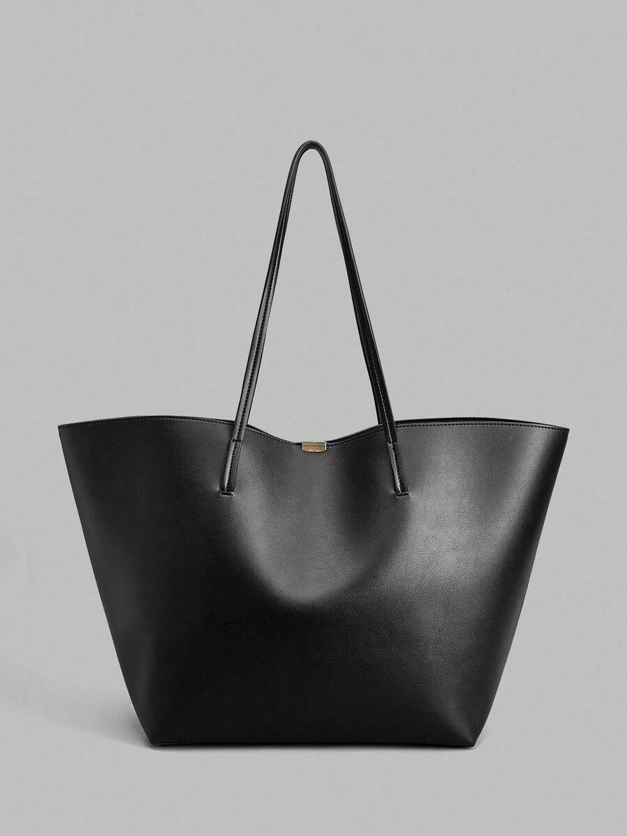 Ontre Túi xách nữ thời trang thường ngày, đa năng, nhẹ nhàng - màu đen - Xem 1