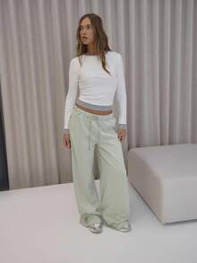 MUSERA Áo thun dài tay xếp lớp, kiểu dáng thanh lịch, dễ thương, gợi cảm, thích hợp cho mùa thu, đi chơi đêm, nghỉ lễ, xuân hè. - Nhiều màu - Xem 3