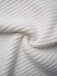 Elenzga كنزة صوفية تريكو أنيقة وعملية ذات طبعة زهرية للمقاسات الكبيرة