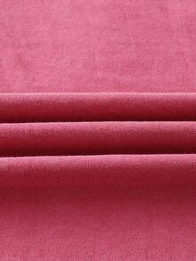 ROMWE MEN Betty Boop | ROMWE Spring Casual Graphic Pink Men'S Fall Figure Graphic Washed Loose Fit Hoodie, Long Sleeve Top - Hot Pink - View 4