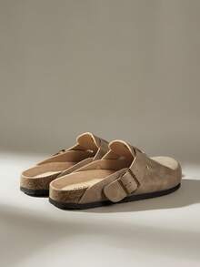 Solecia 女士休闲百搭平底乐福鞋 - 卡其色 - 查看 4