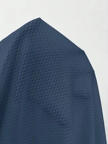 Slayform 女式露背无袖休闲运动T恤 - Dark Blue - 查看 7
