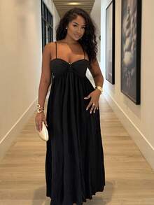 Alexandranx Váy không tay xếp ly cho nữ, Phong cách nghỉ dưỡng, Mùa xuân & Mùa hè, Trang phục mùa hè cho nữ, Trang phục bãi biển cho nữ, Phụ nữ, Kỳ nghỉ xuân, Trang phục hòa nhạc cho nữ, Boho, Trang phục Rave, Kỳ nghỉ nhiệt đới, Lễ hội, Váy mùa hè lãng mạn cho nữ Váy Boho cho nữ Váy nhiệt đới cho nữ Váy nữ Váy nghỉ dưỡng Hàng mới về Váy nữ - màu đen - Xem 5